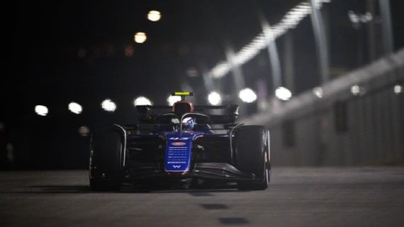 Colapinto se queda a milésimas de la Q3 en el GP de Singapur