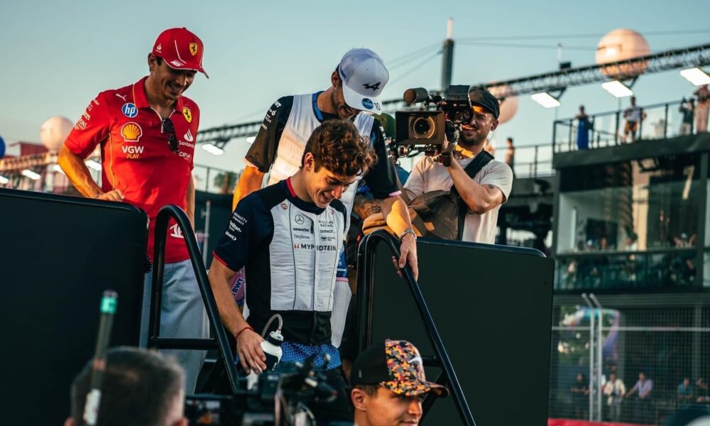 Franco Colapinto, el joven piloto argentino de Williams en la Fórmula 1, ha vuelto a acaparar la atención de los fanáticos