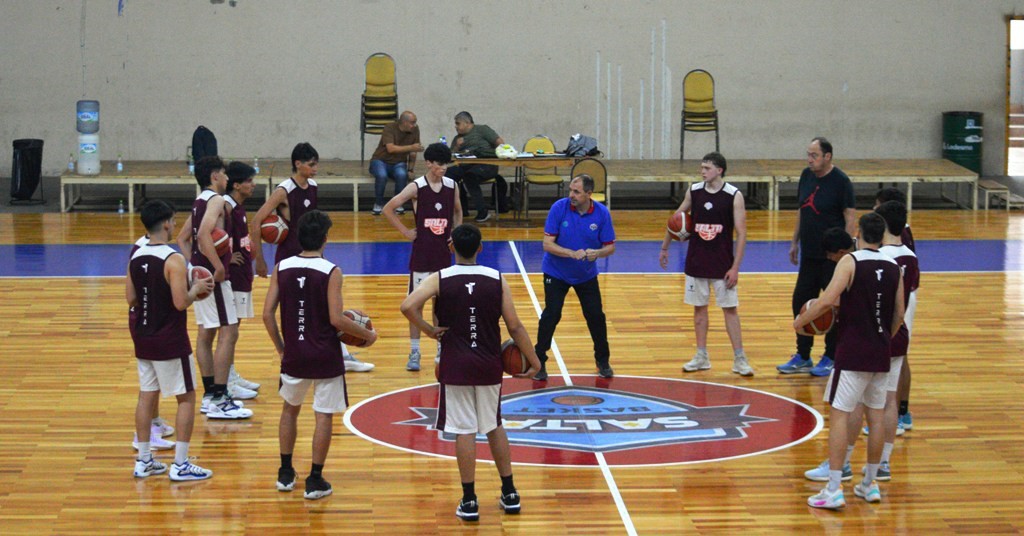 Nueva jornada de tecnificación para juveniles salteños con el cuerpo técnico de Salta Basket