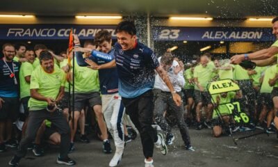 Alex Albon elogia a Franco Colapinto: “Ayuda de muchas maneras”