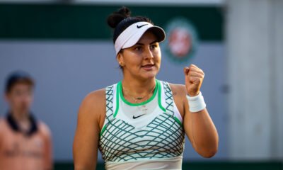 Bianca Andreescu avanza a los cuartos de final del Toray Pan Pacific Open 2024 tras el retiro de Haddad Maia