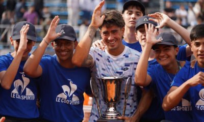 Francisco Comesaña, campeón del YPF Buenos Aires Challenger 2024 tras vencer a Federico Coria en una épica final