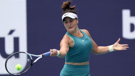 Bianca Andreescu avanza a los cuartos de final del Toray Pan Pacific Open 2024 tras el retiro de Haddad Maia