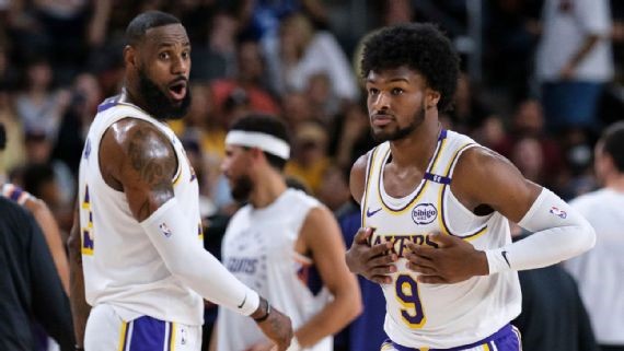 LeBron y Bronny James Hacen Historia en la NBA: Primer Padre e Hijo en Compartir Cancha