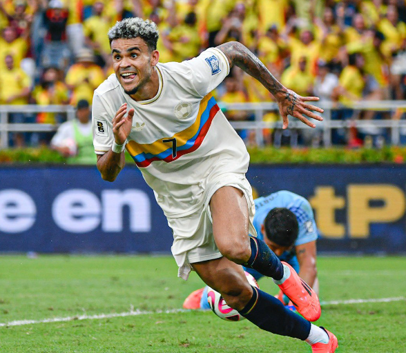 Colombia aplastó 4-0 a Chile y lo dejó en el fondo de la tabla