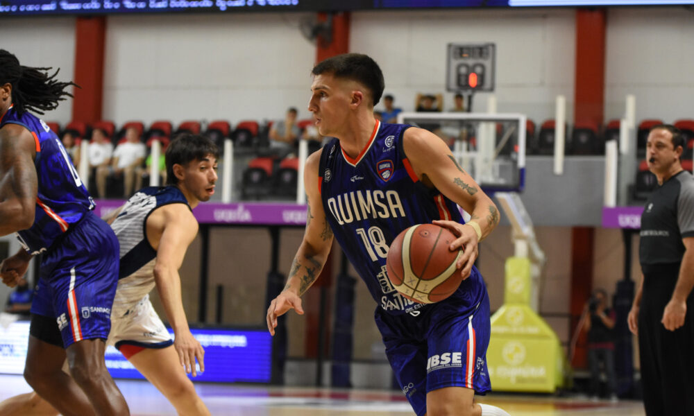 Quimsa se mantiene invicto en el inicio de La Liga tras vencer a Argentino de Junín por 100 a 75
