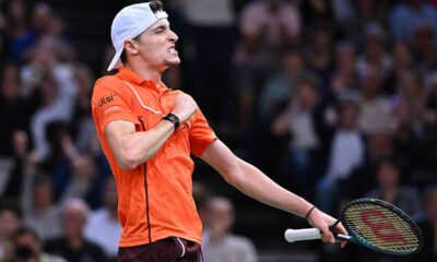 Ugo Humbert sorprende en París: Derrota a Alcaraz y alcanza los cuartos de final del Rolex Paris Masters