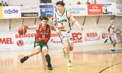 Ciclista Juninense aprovechó la vuelta al Parque Ángel Larrea para reponerse tras una seguidilla de caídas en la Liga Argentina de Básquet.