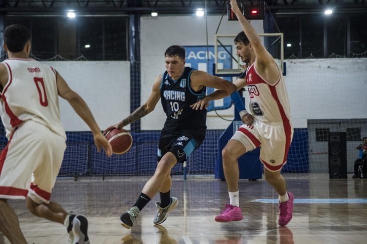 Racing y El Talar logran triunfos ajustados en la Liga Argentina de Básquet