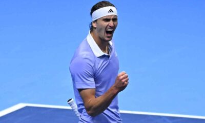 Alexander Zverev está demostrando ser el jugador más dominante en las Nitto ATP Finals 2024, con dos victorias contundentes en sus dos partidos disputados hasta ahora. El alemán, con su tenis sólido y preciso, ha superado a Andrey Rublev y Casper Ruud en sets corridos, sin enfrentar ni un solo punto de quiebre con su saque, lo que lo deja con un pie en las semifinales.