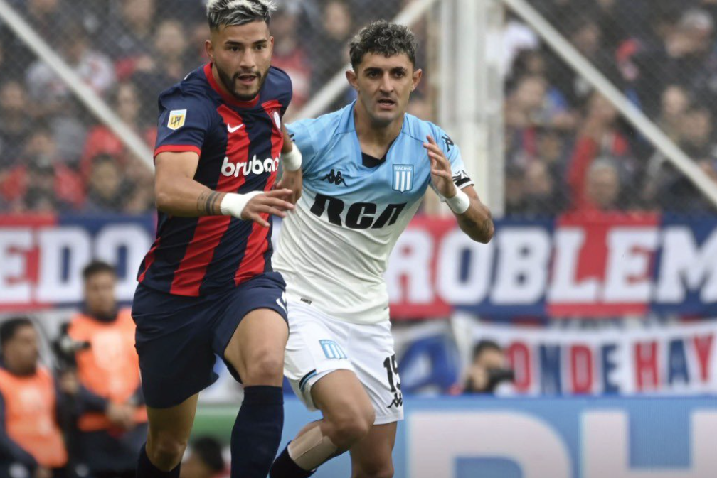 Racing remontó y venció a San Lorenzo en un emocionante clásico