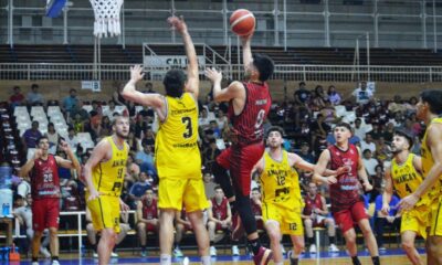 En un encuentro vibrante y con un marco de público entusiasta en el Estadio Delmi, Salta Basket superó anoche a Amancay de La Rioja por 73-60