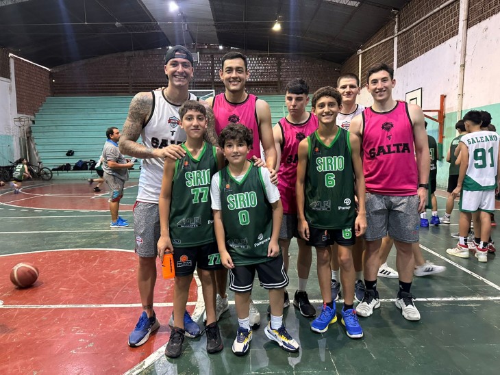 Productivo paso de Salta Basket por Orán: Básquet y comunidad en armonía