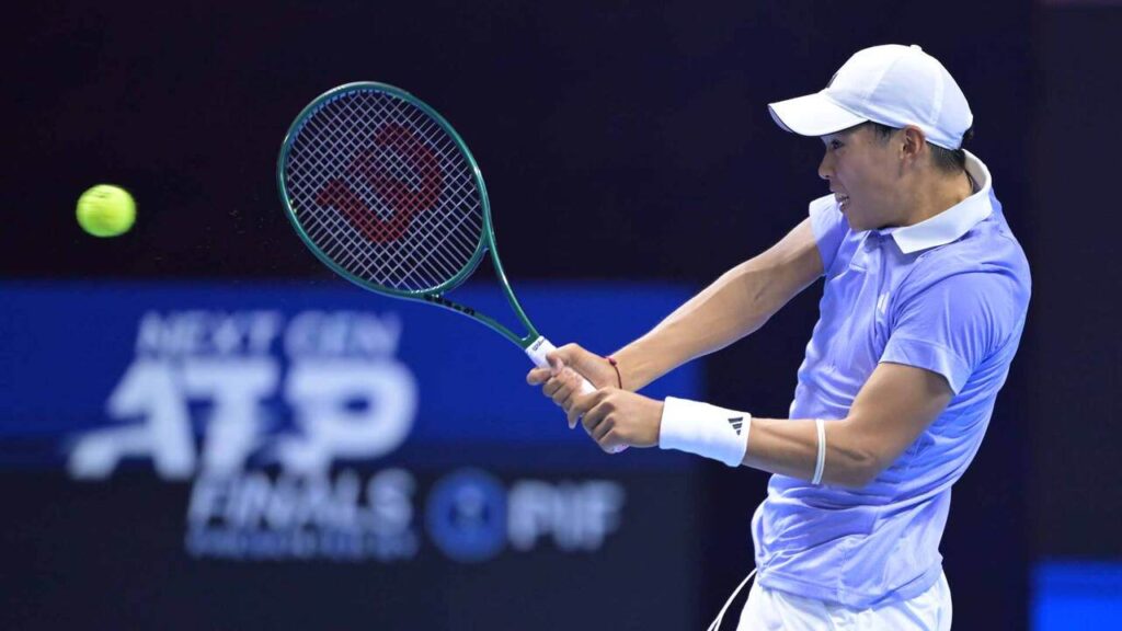 Learner Tien, primer finalista de las Next Gen ATP Finals en Jeddah