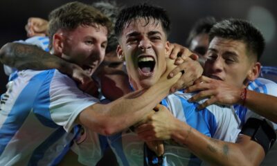 Argentina vence a Bolivia con gol agónico de Teo Rodríguez Pagano en el Sudamericano Sub-20