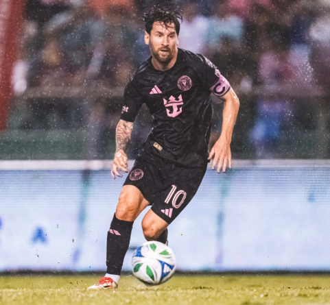 Inter Miami golea 5-0 a Olimpia en Honduras con Messi como figura