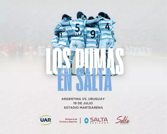 Los Pumas regresan a Salta: un evento que potencia el deporte y el turismo provincial