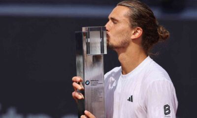 Zverev festeja su cumpleaños con título y triplete histórico en Múnich