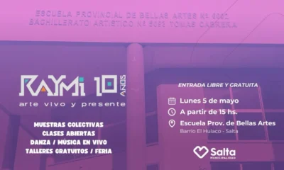 "Raymi: Arte Presente y Vivo", una fiesta cultural para celebrar el arte y la educación en El Huaico
