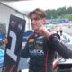 James Wharton logró su primer triunfo en una carrera sprint llena de emociones en Austria.