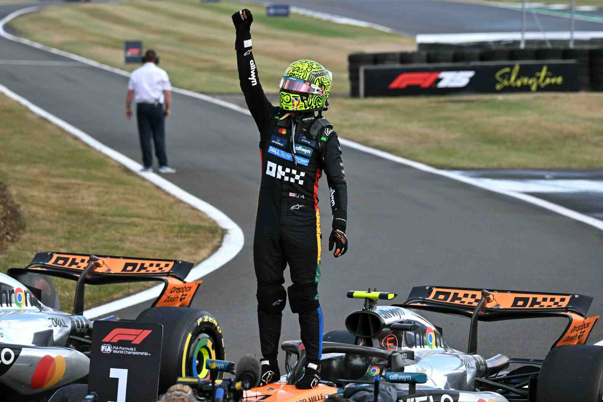 Lando Norris ganó el Gran Premio de Gran Bretaña de Fórmula 1 en Silverstone