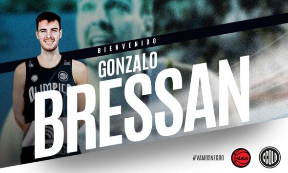 Con Gonzalo Bressan, Olímpico suma altura, talento y roce internacional a un proyecto que no detiene su crecimiento.
