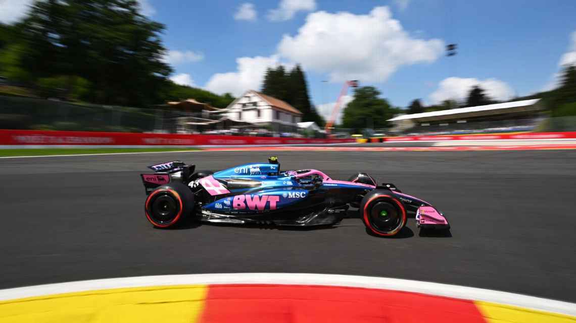 Colapinto buscará la heroica en el sprint del GP de Bélgica tras una clasificación adversa.