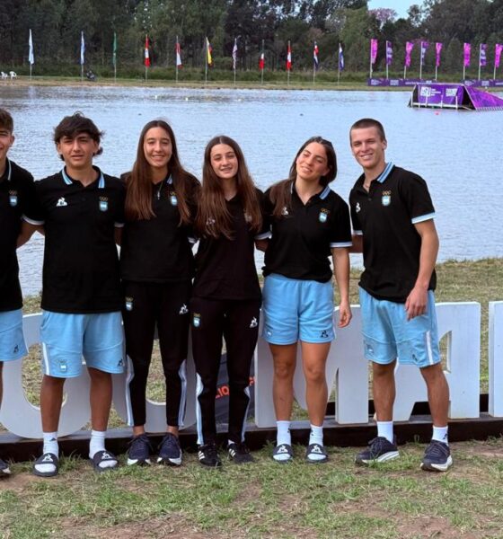 Argentina cerró el esquí acuático en Asunción con dos preseas: plata para Giorgis y bronce para Amoroso.