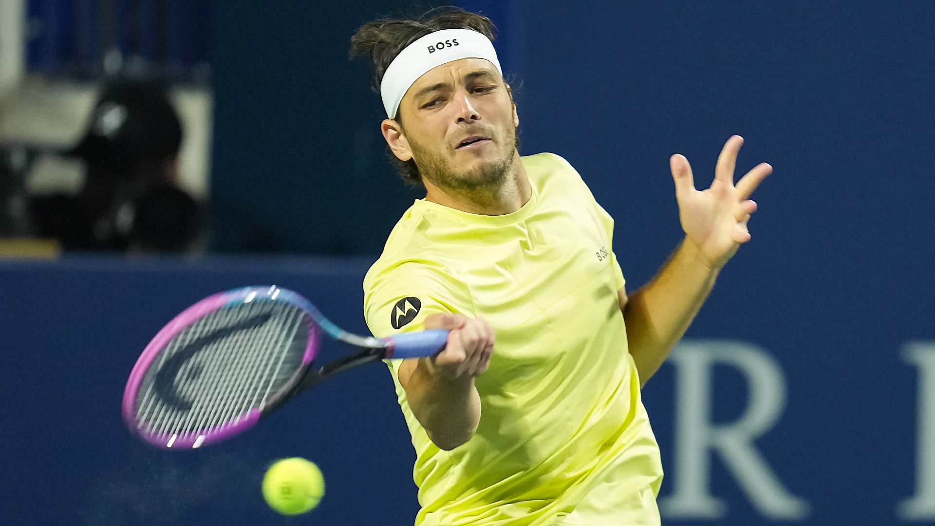 Taylor Fritz está intratable: venció a Rublev y jugará sus primeras semifinales en Toronto.