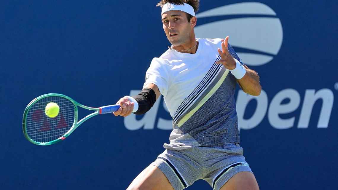 Etcheverry perdió ante Lehecka y quedó eliminado en la segunda ronda del US Open.