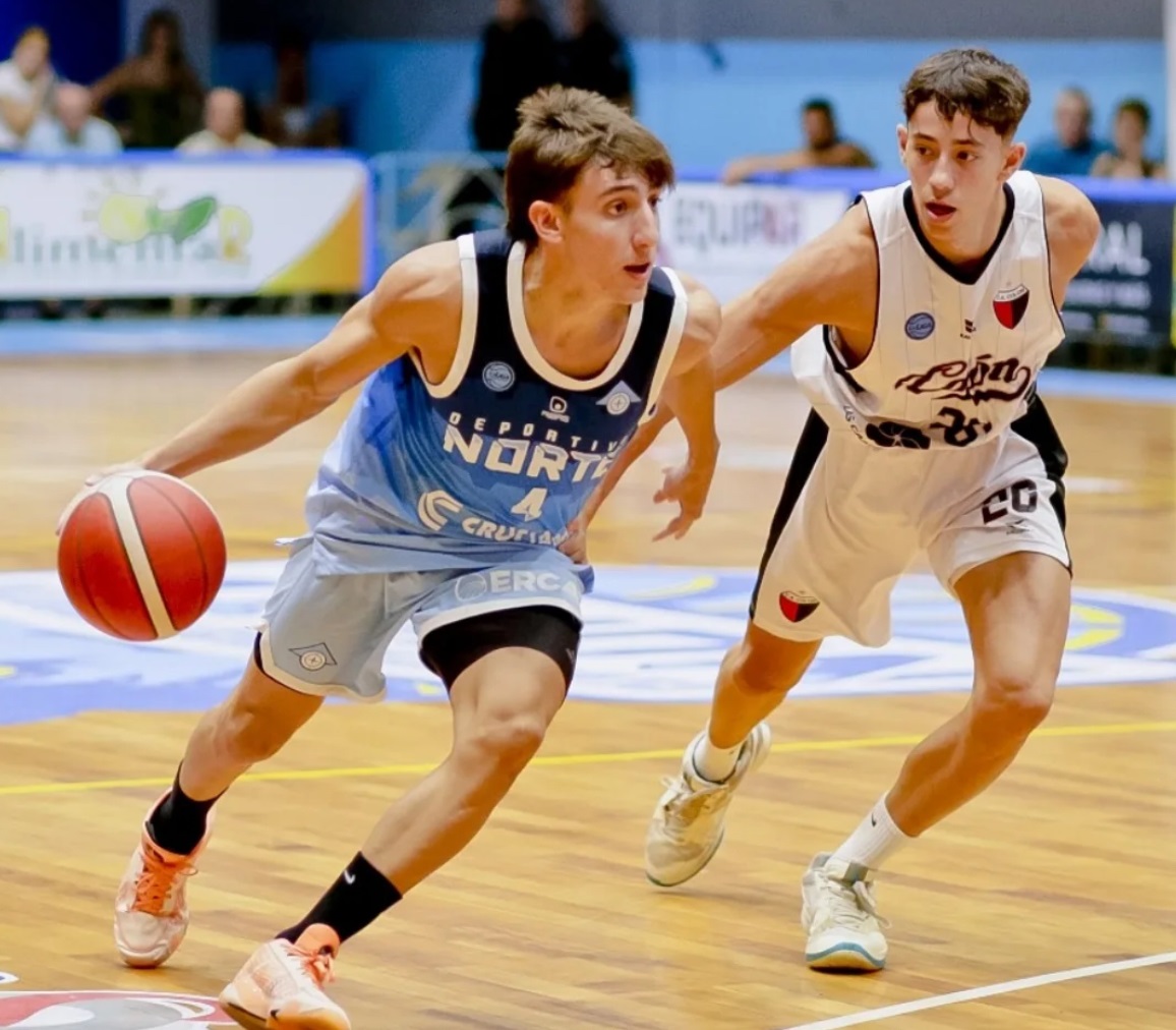 Francisco “Pipa” Rizzotti seguirá en Norte, listo para crecer y aportar en la temporada 2025/2026 de la Liga Argentina.