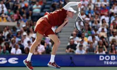 Jannik Sinner debutó con una paliza a Kopriva y arranca sólido en el US Open.