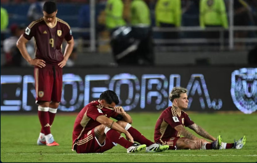 Con cuatro goles de Suárez, Venezuela quedó fuera del Mundial 2026 tras perder 3-6 ante Colombia en Maturín.