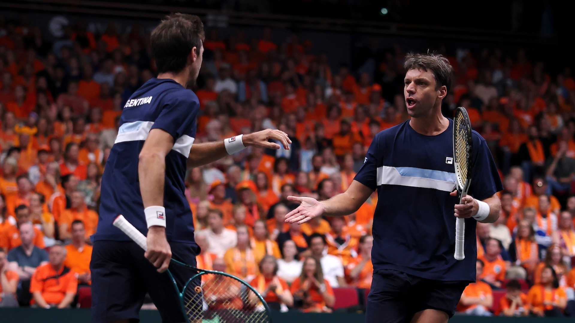 Argentina vence a Países Bajos en Copa Davis