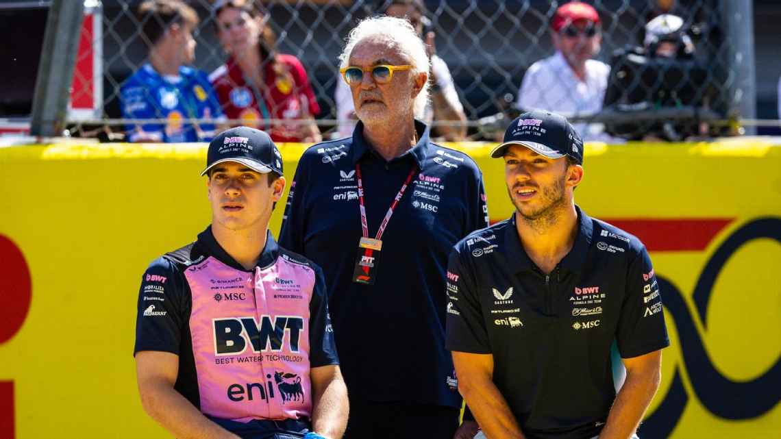 Briatore piensa mantener a Colapinto