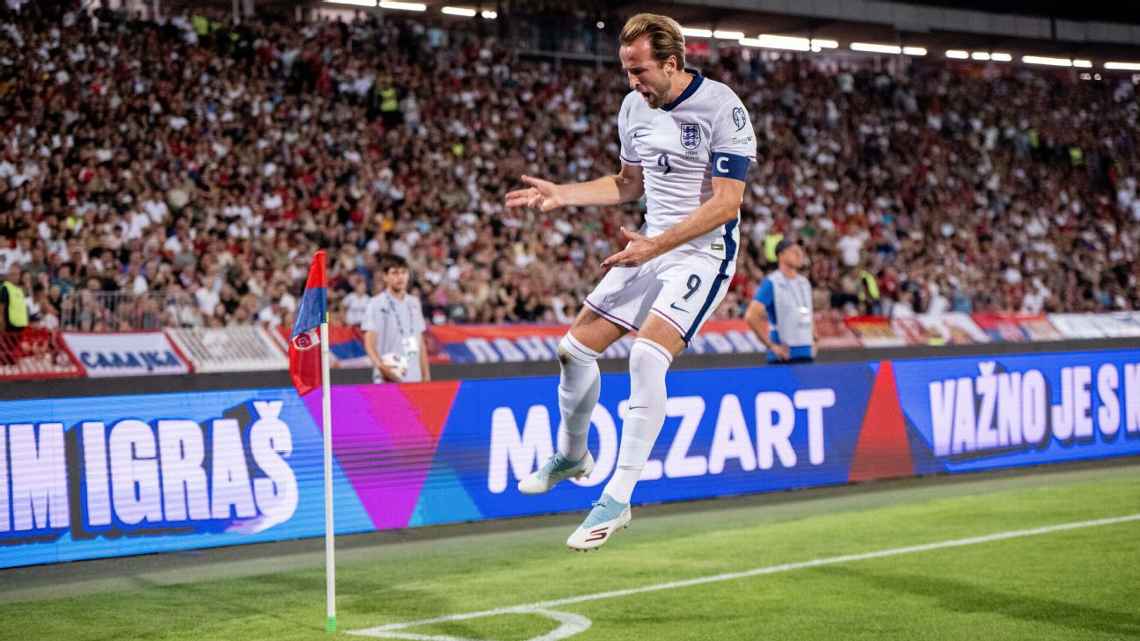 Inglaterra aplastó a Serbia y acaricia el Mundial