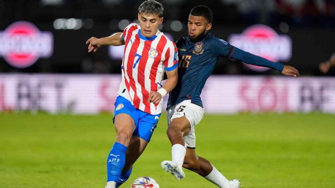 Paraguay y Ecuador empataron y celebraron juntos la clasificación al Mundial 2026.
