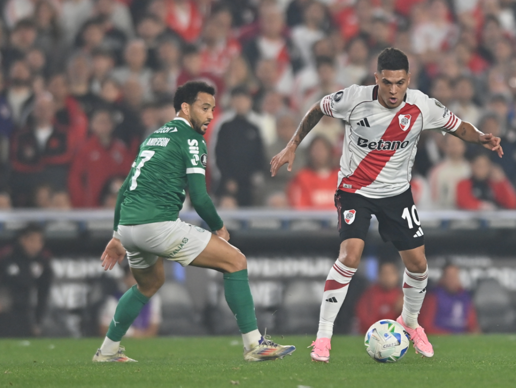 River cayó ante Palmeiras y quedó contra las cuerdas en la Libertadores