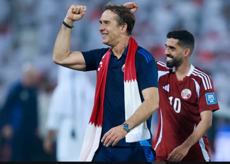 Catar selló su clasificación al Mundial 2026 tras vencer 2-1 a Emiratos Árabes Unidos bajo la dirección de Julen Lopetegui.