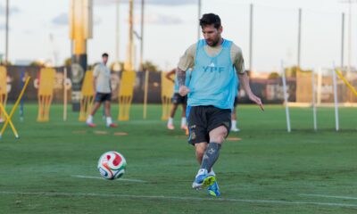 Messi se une al equipo
