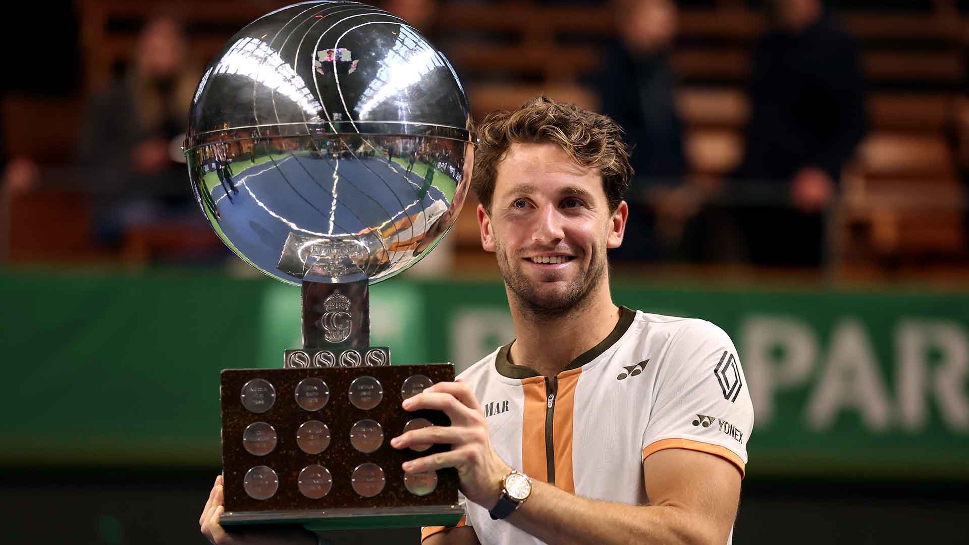 Casper Ruud hace historia en Estocolmo al ser el primer noruego campeón del BNP Paribas Nordic Open tras vencer a Humbert 6-2, 6-3.