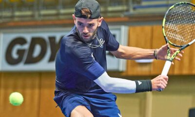 El británico Jacob Fearnley venció a Tallon Griekspoor en un emocionante partido de casi tres horas y avanzó a la segunda ronda del BNP Paribas Nordic Open.