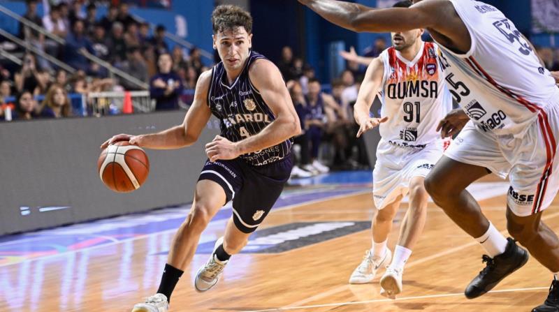 Triunfo de Peñarol sobre Quimsa por 88-85 con un triple agónico de Carreras y 28 puntos de Guerra en Mar del Plata.