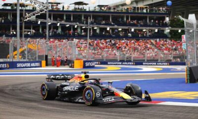 Verstappen dominó los Libres 3 y se perfila como el gran favorito en un GP de Singapur marcado por el calor y los accidentes.