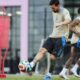 Messi se une al entrenamiento de Argentina para el amistoso contra Puerto Rico tras su doblete con Inter Miami.
