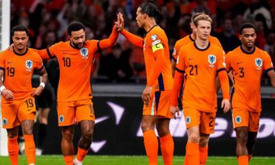 Países Bajos goleó 4-0 a Finlandia y quedó a un paso del Mundial 2026. La Naranja lidera su grupo con autoridad.