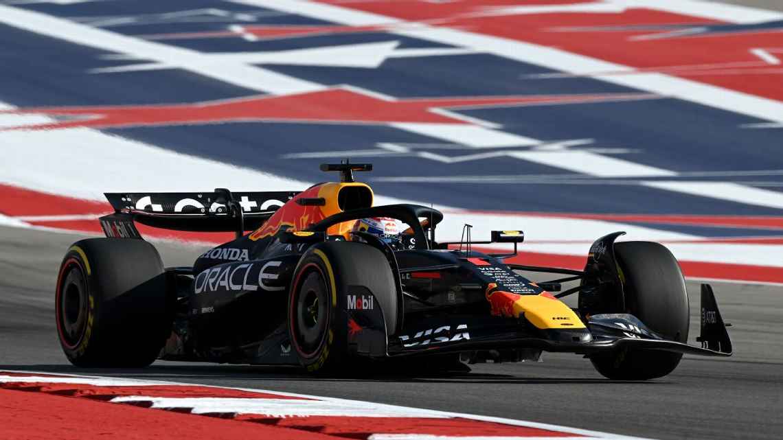Max Verstappen largará en punta el sprint de Estados Unidos tras dominar la clasificación de Austin y superar a los McLaren.