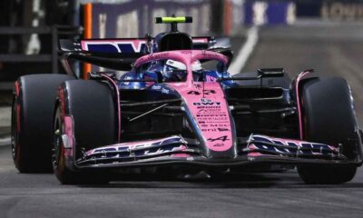 Franco Colapinto Colapinto dio un paso al frente en Marina Bay, Singapur y superó con claridad a Gasly en la última práctica libre.