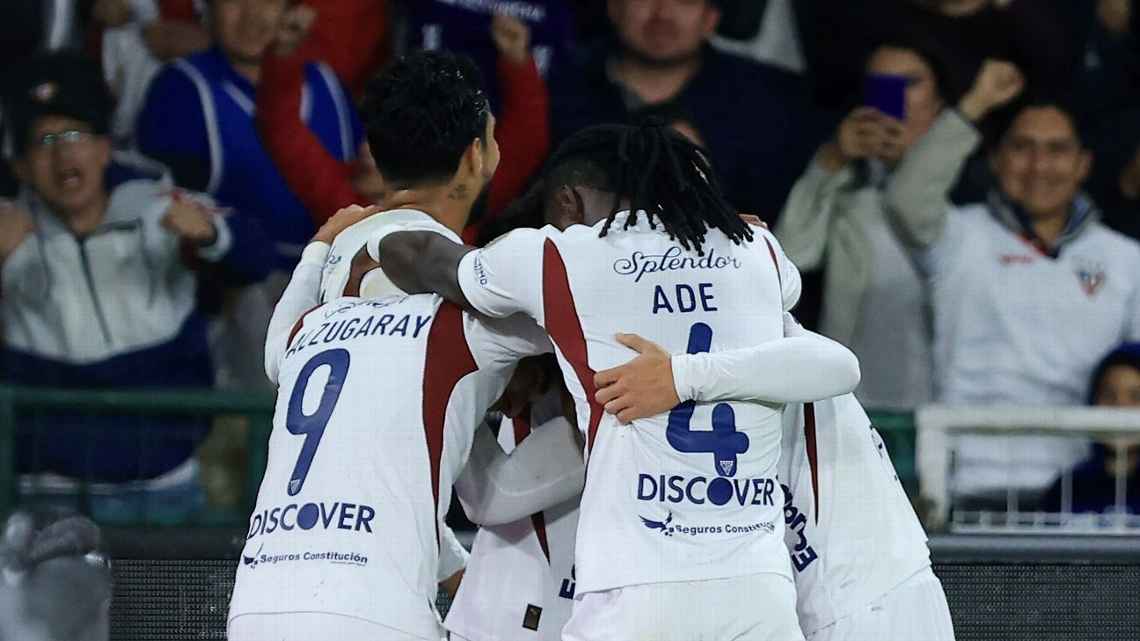 Liga de Quito goleó a Palmeiras