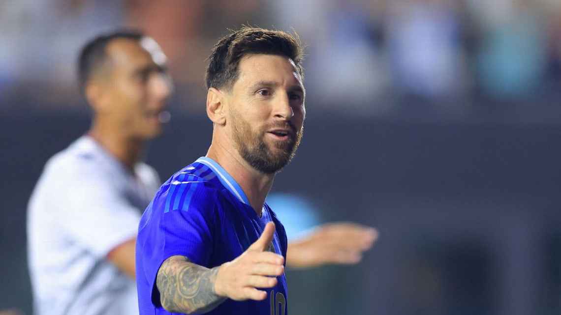 Argentina se pasea ante Puerto Rico en Miami con una goleada 6-0 y el regreso de Messi, que dio dos asistencias de lujo.